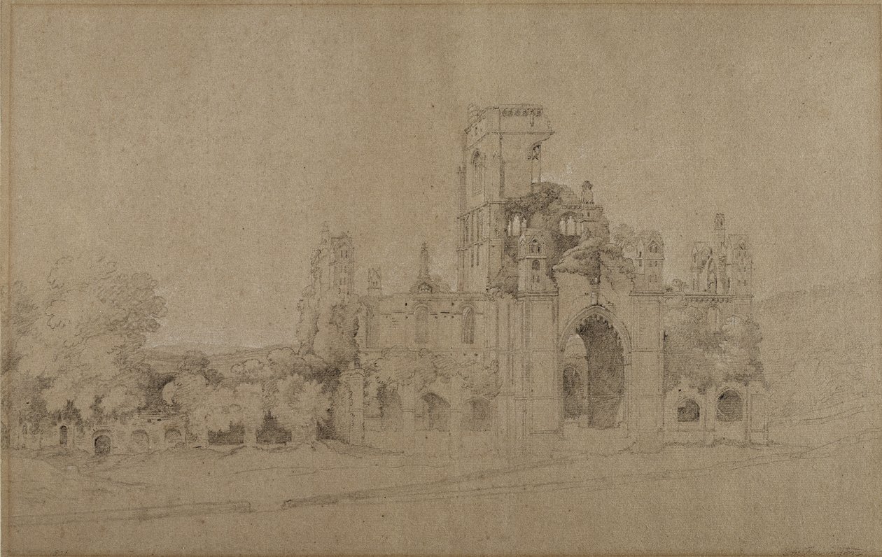 Abadía de Kirkstall de Joseph Farington