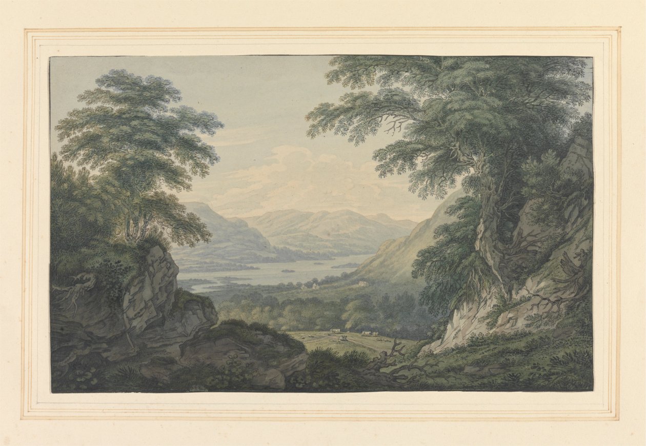 Extremo superior de Ullswater de Joseph Farington