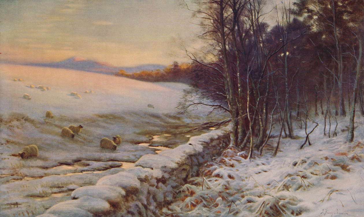 El borde del bosque, 1911 de Joseph Farquharson