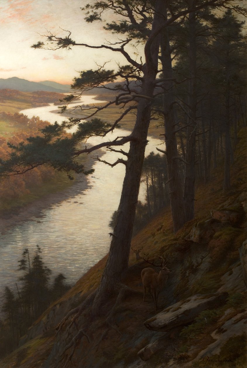 El sinuoso Dee, 1889 de Joseph Farquharson