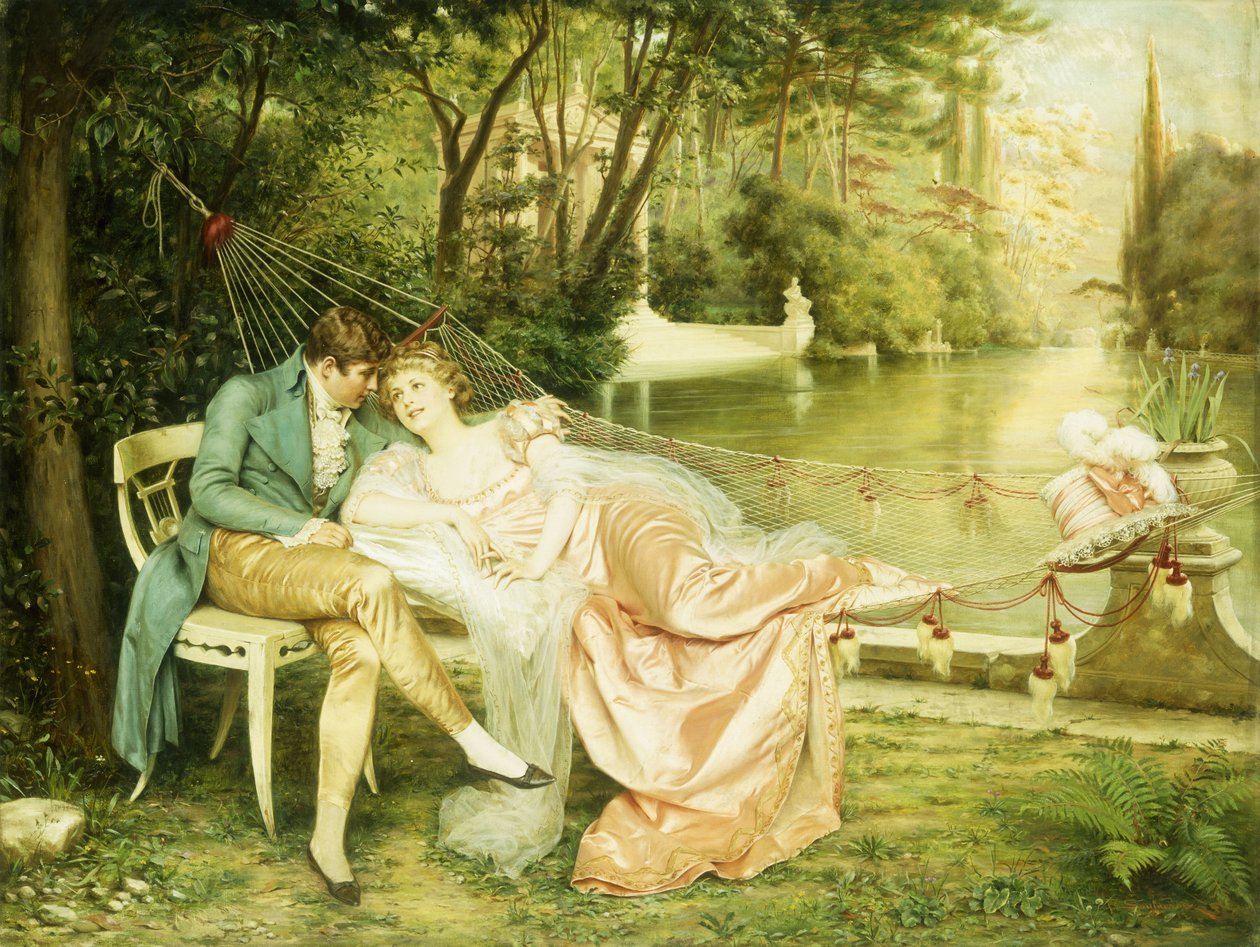 Coqueteo de Joseph Frederick Charles Soulacroix