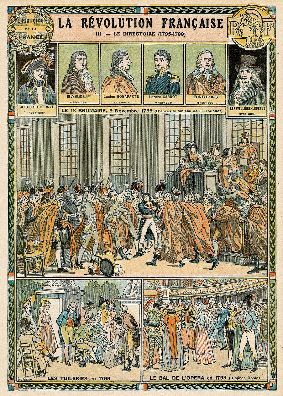 El Directorio, Revolución Francesa de Joseph Girard