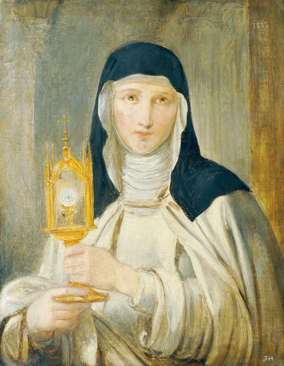 Santa Catalina con custodia de Joseph Hasslwander