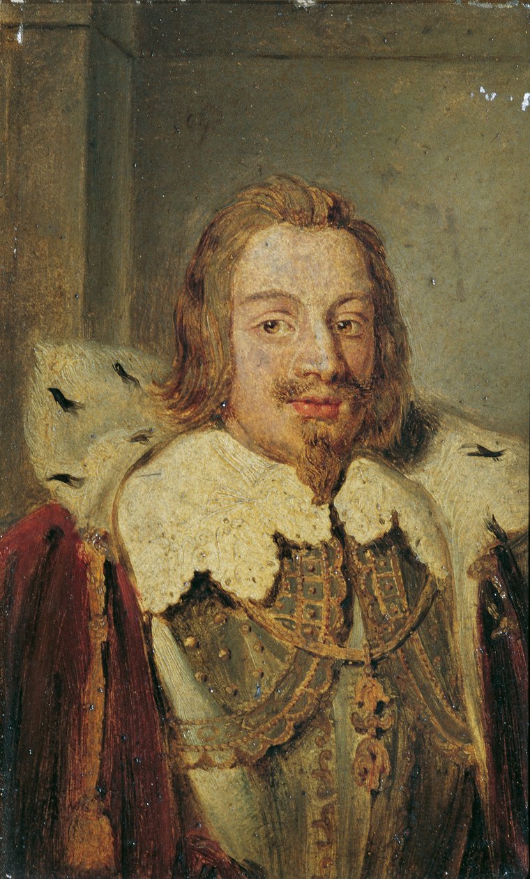 Retrato de príncipe del siglo XVII. siglo (copia) de Joseph Hasslwander