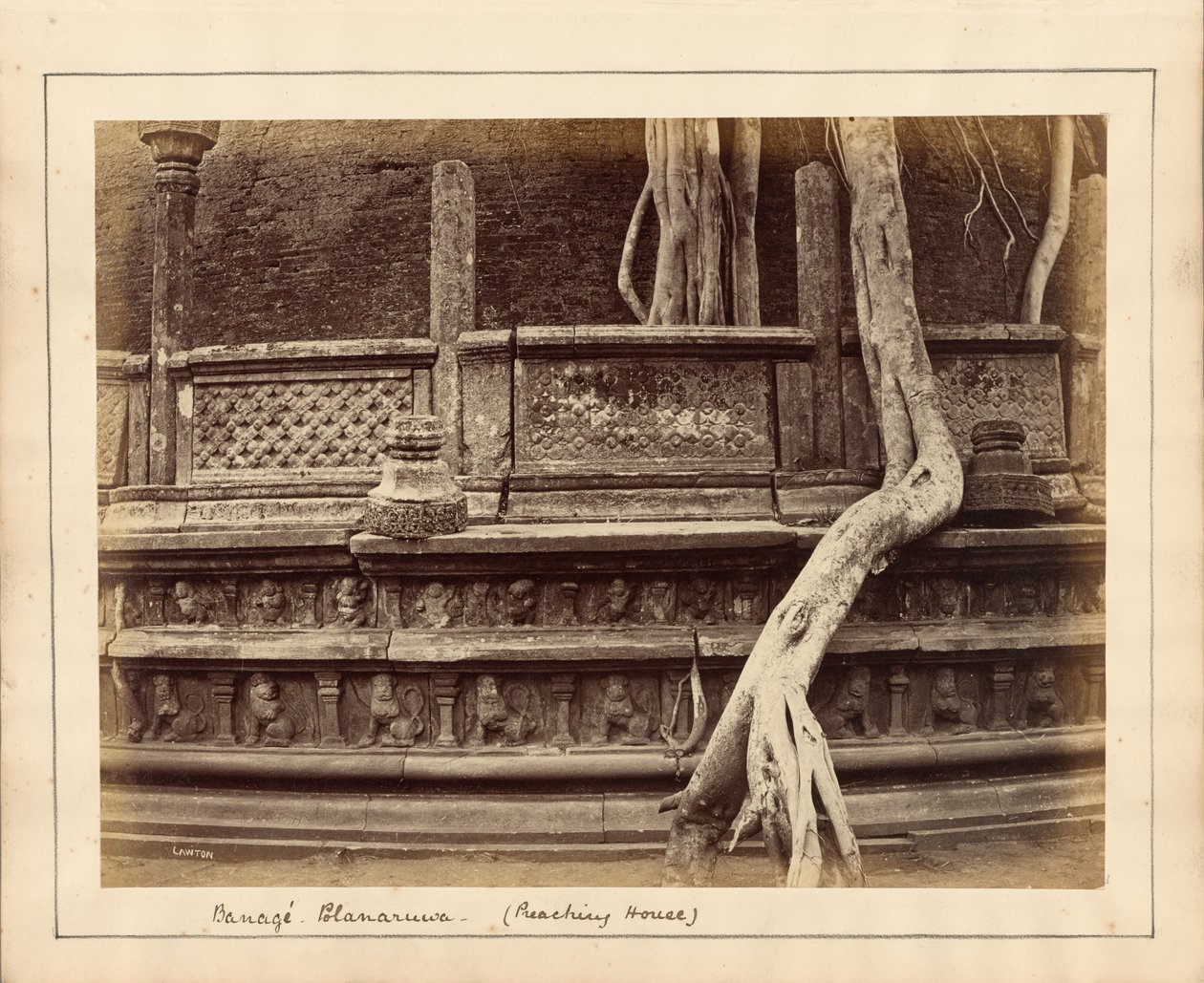 Banagé Polanaruwa (Casa de la Predicación) de Joseph Lawton