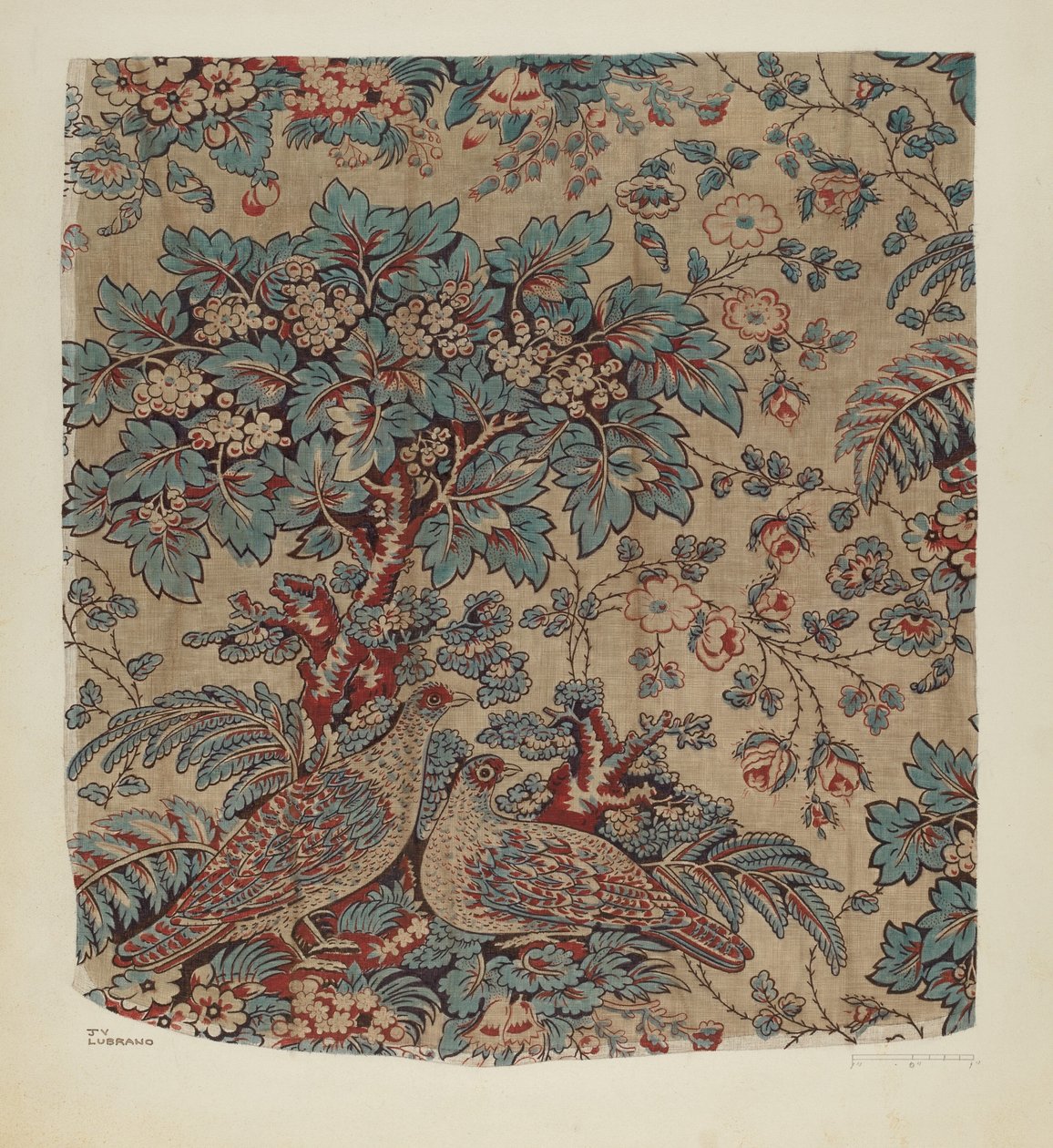 Textil impreso, c. 1941 de Joseph Lubrano