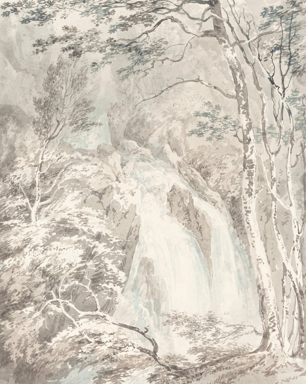 Cascada de Joseph Mallord William Turner