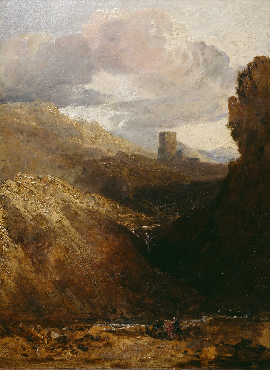 Castillo de Dolbadarn de Joseph Mallord William Turner