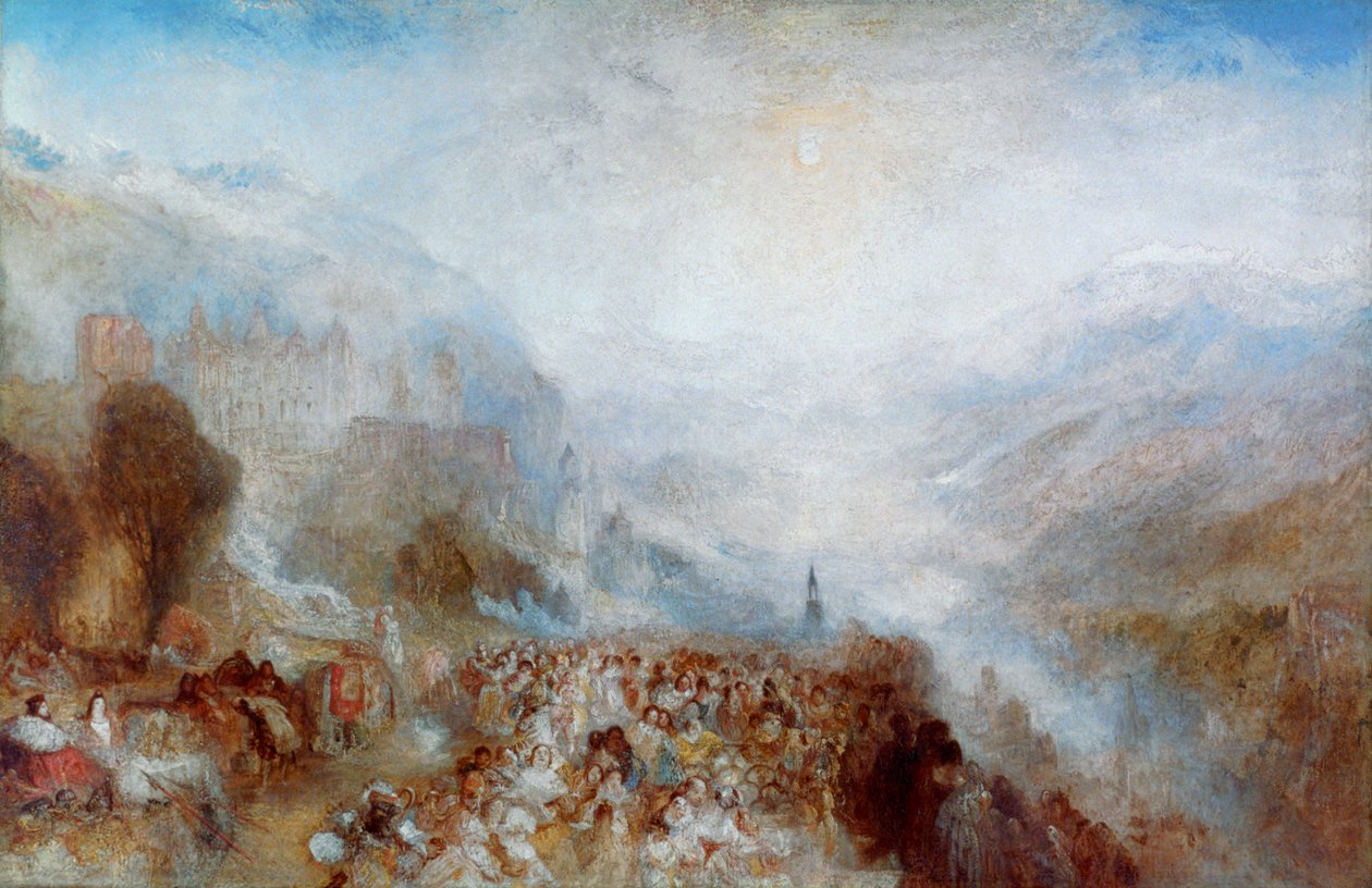 Heidelberg, c1844-1845 de Joseph Mallord William Turner