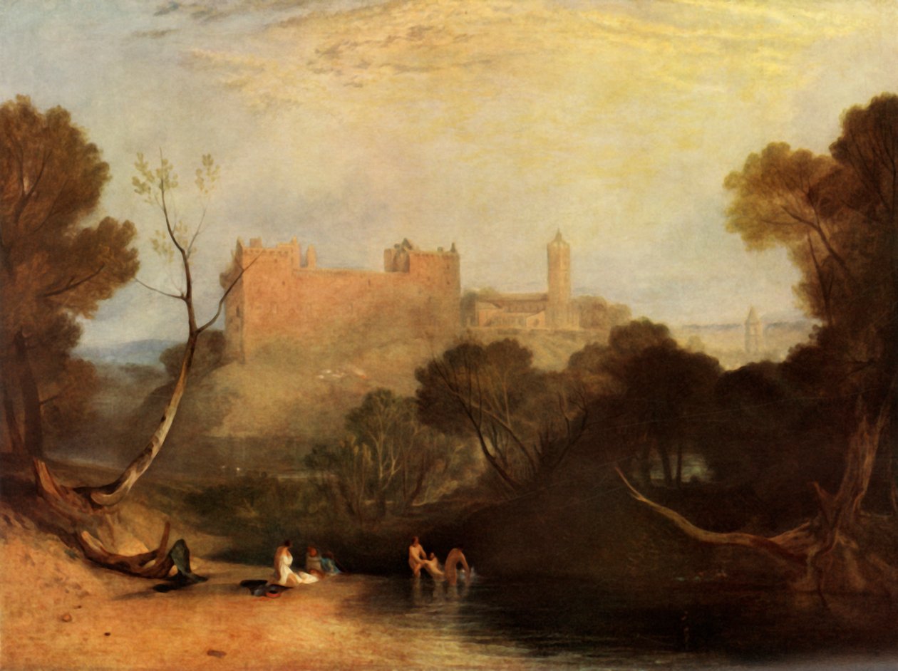Palacio de Linlithgow, 1807 de Joseph Mallord William Turner