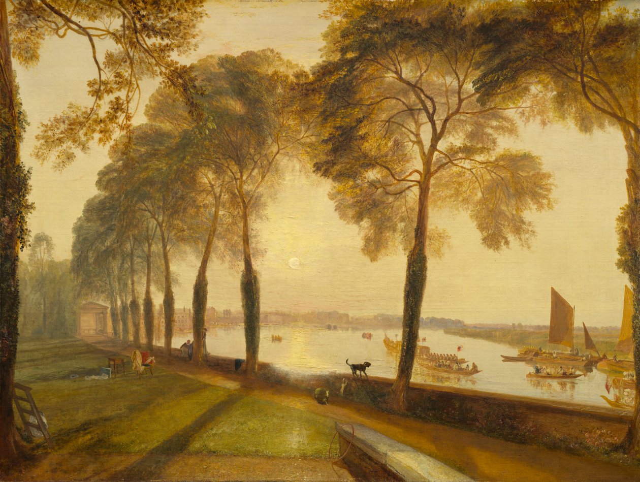 Terraza de Mortlake de Joseph Mallord William Turner