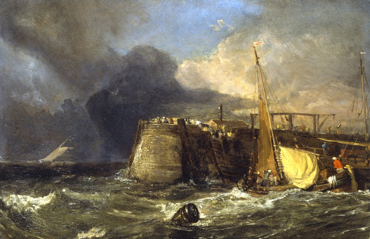 El viejo muelle de Margate de Joseph Mallord William Turner