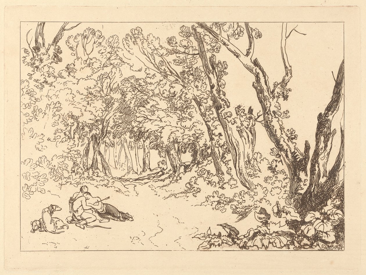Procris y Cephalus de Joseph Mallord William Turner