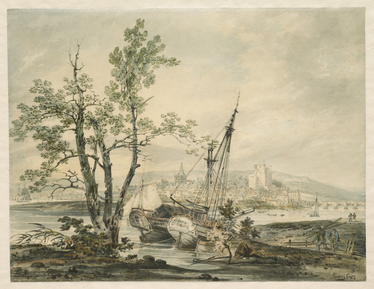Rochester, c.1793 de Joseph Mallord William Turner