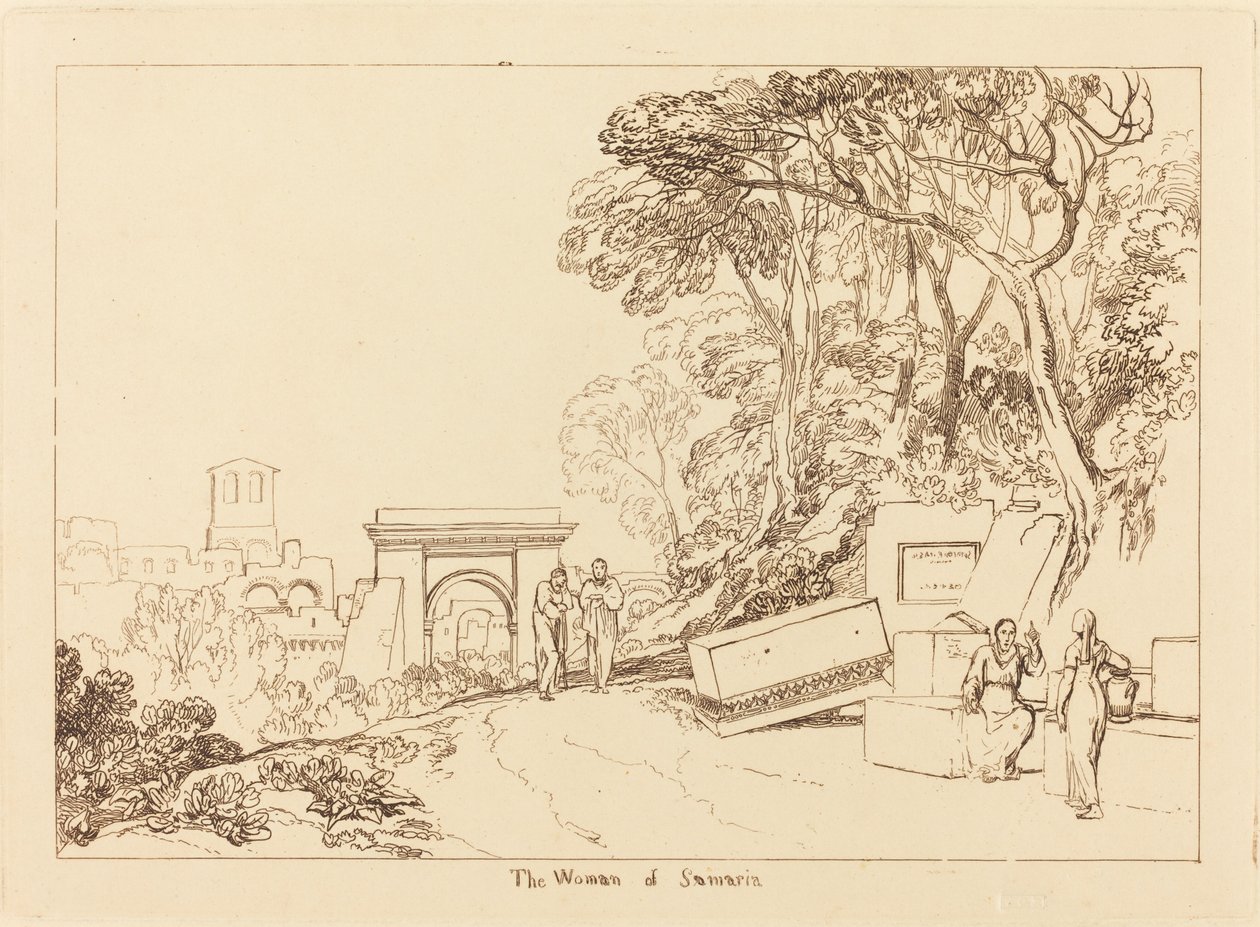 La mujer de Samaria de Joseph Mallord William Turner