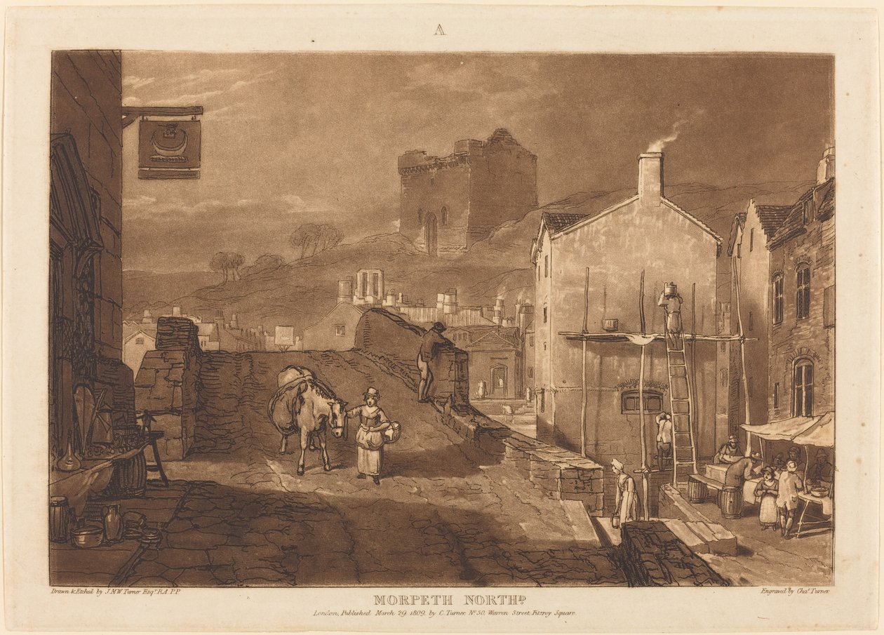 Morpeth de Joseph Mallord William Turner and Charles Turner