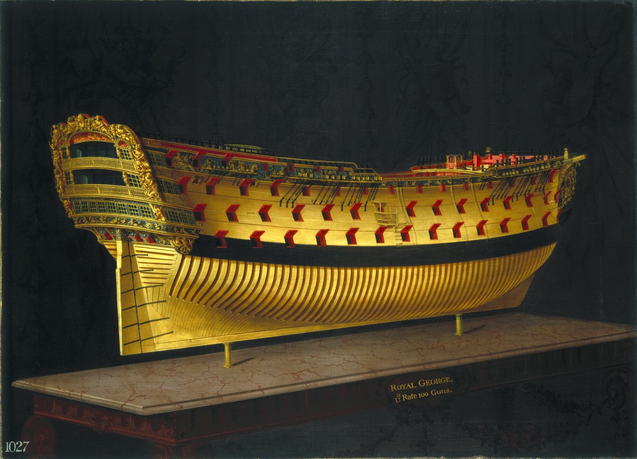 HMS Royal George, 1773-75 de Joseph Marshall