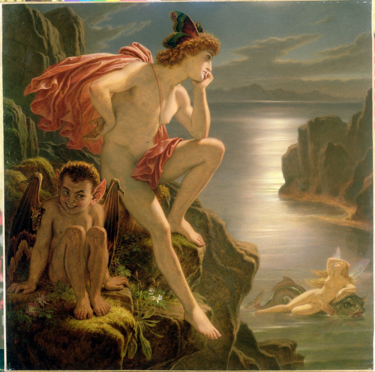 Oberón y la sirena de Joseph Noel Paton