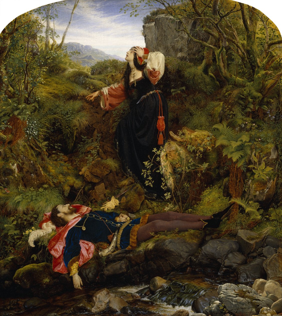 La cita de Bluidie de Joseph Noel Paton