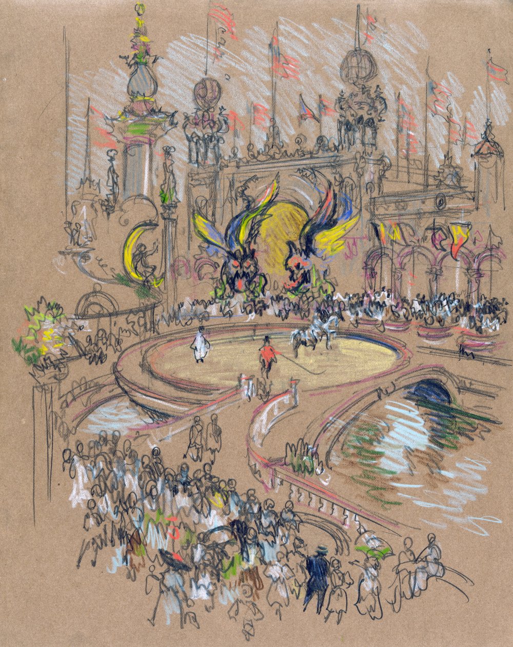 Coney Island de Joseph Pennell