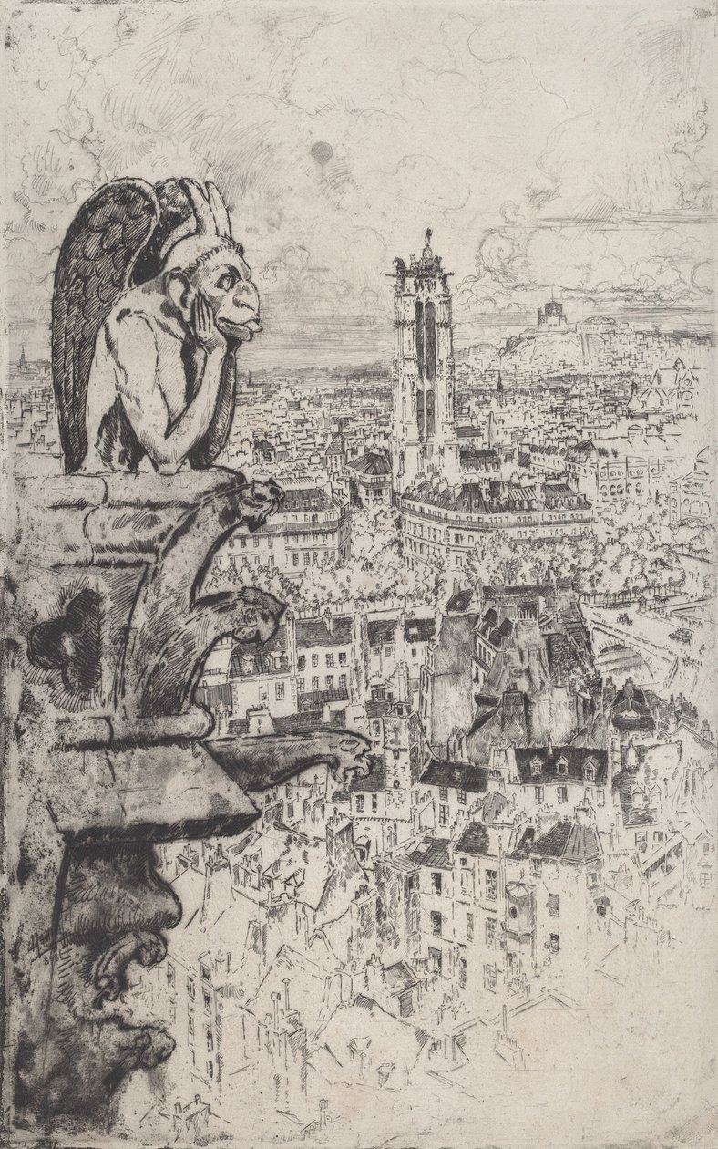 Le Stryge, 1893 de Joseph Pennell
