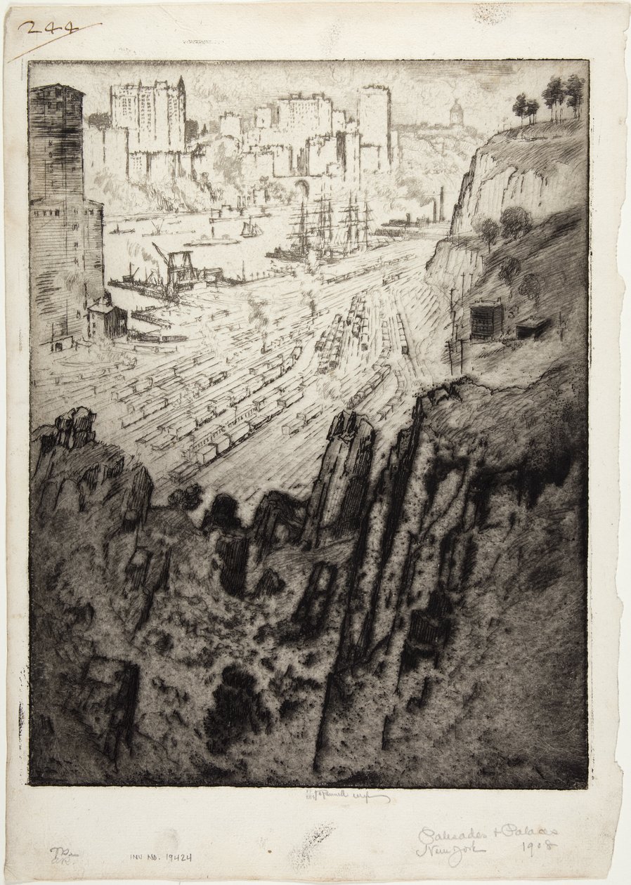 Palisadas y palacios de Joseph Pennell