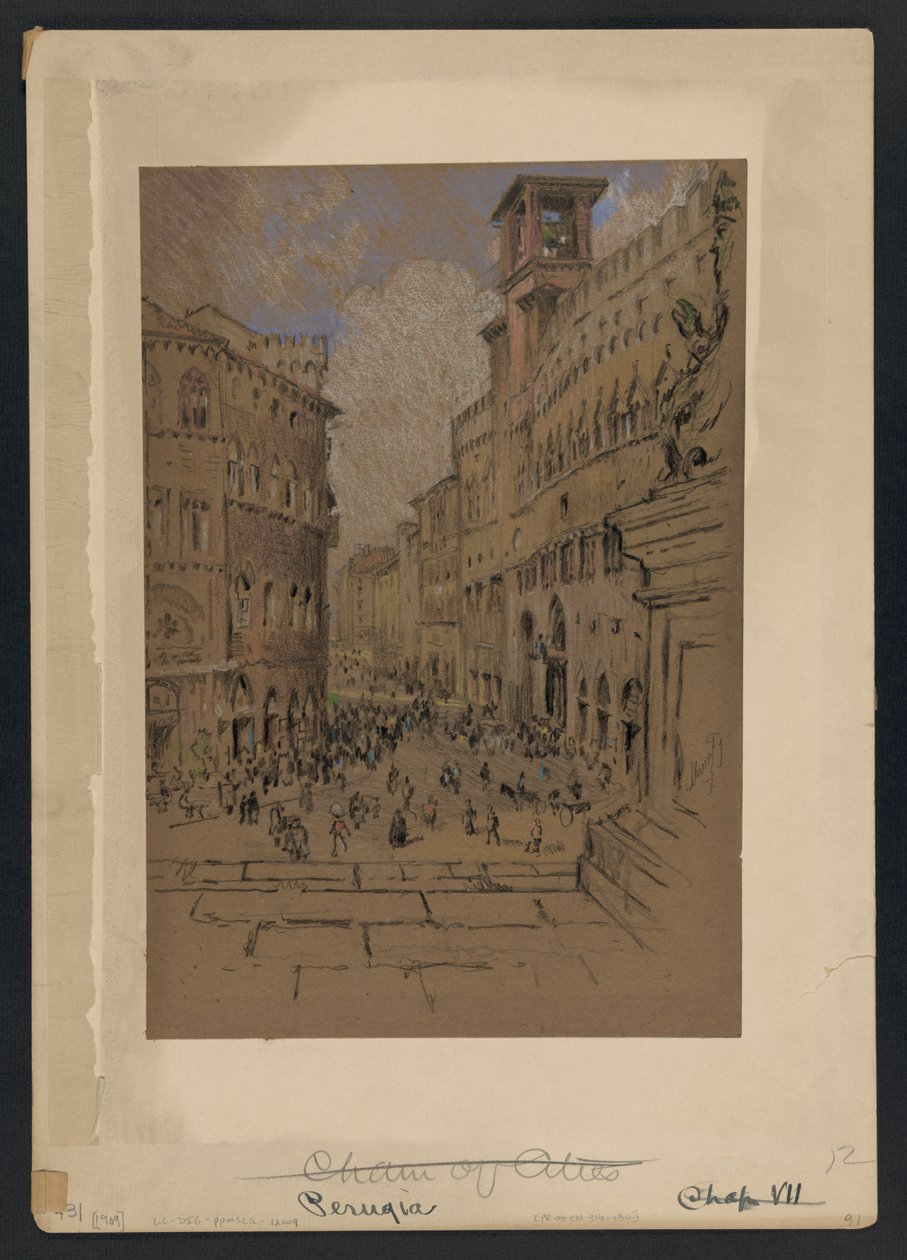 Perugia de Joseph Pennell