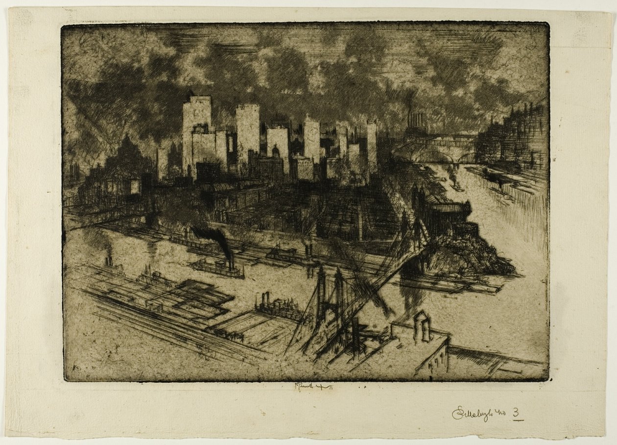 Pittsburgh, No.3 de Joseph Pennell