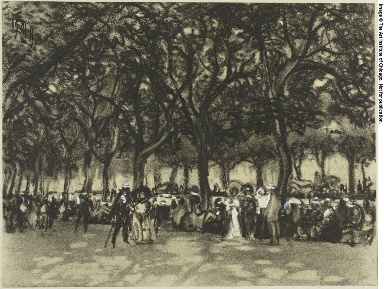 Los paseos de Madrid de Joseph Pennell