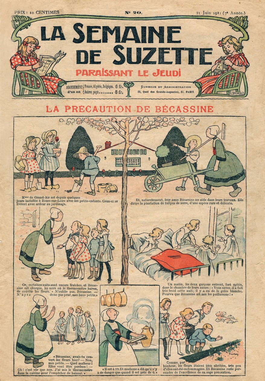 Becassine de Joseph Porphyre Pinchon