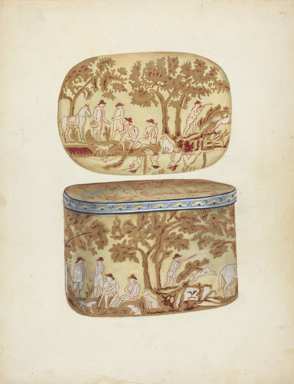 Caja de sombreros, c. 1953 de Joseph Rothenberg