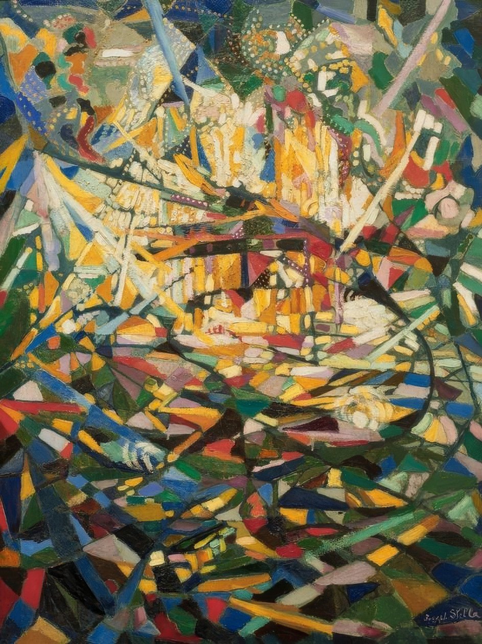 Batalla de luces, Coney Island de Joseph Stella