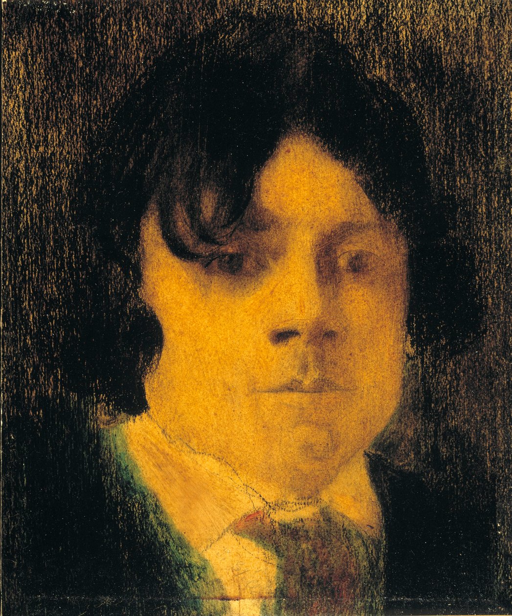 Retrato de un joven de Joseph Stella