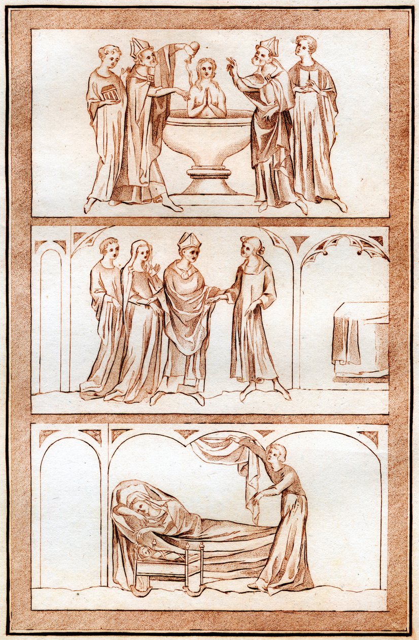 La vida de Thomas Becket, 1801 de Joseph Strutt