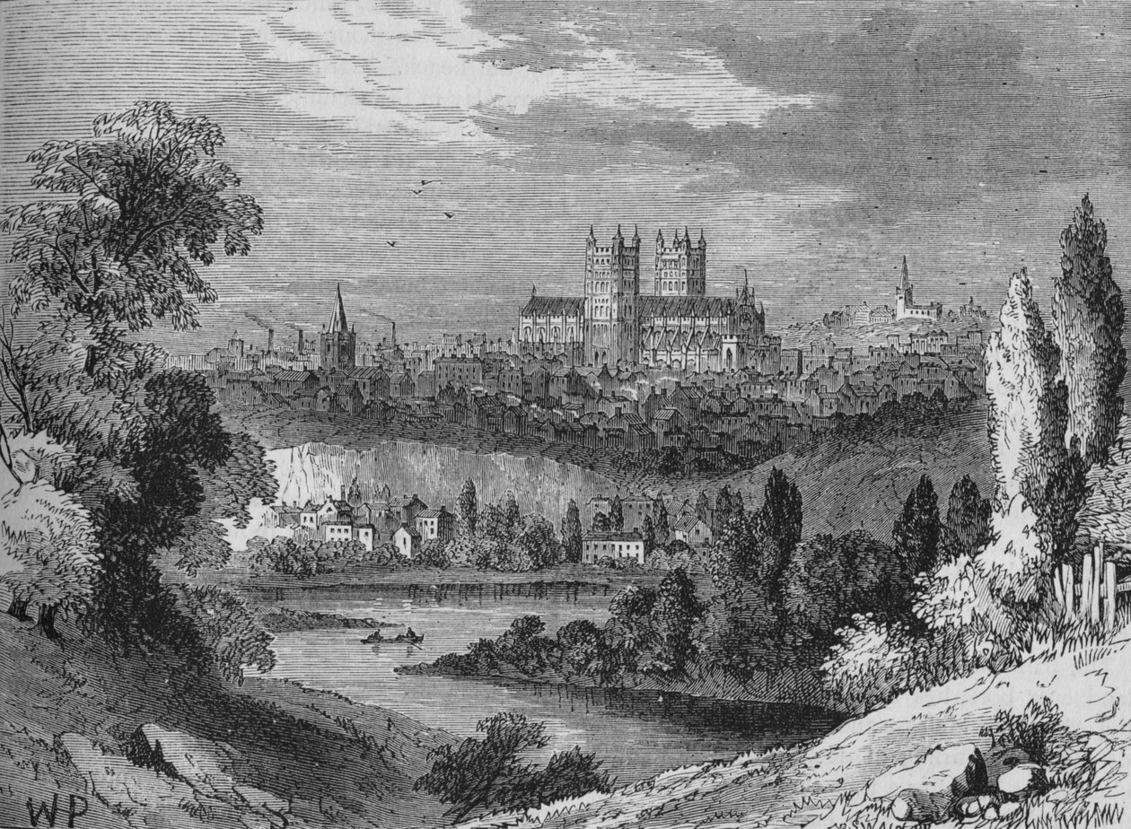 Exeter, c. 1880 de Joseph Swain