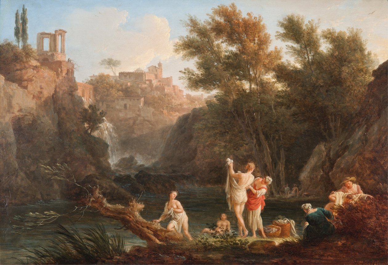 Los cuatro momentos del día: Por la tarde de Joseph Vernet