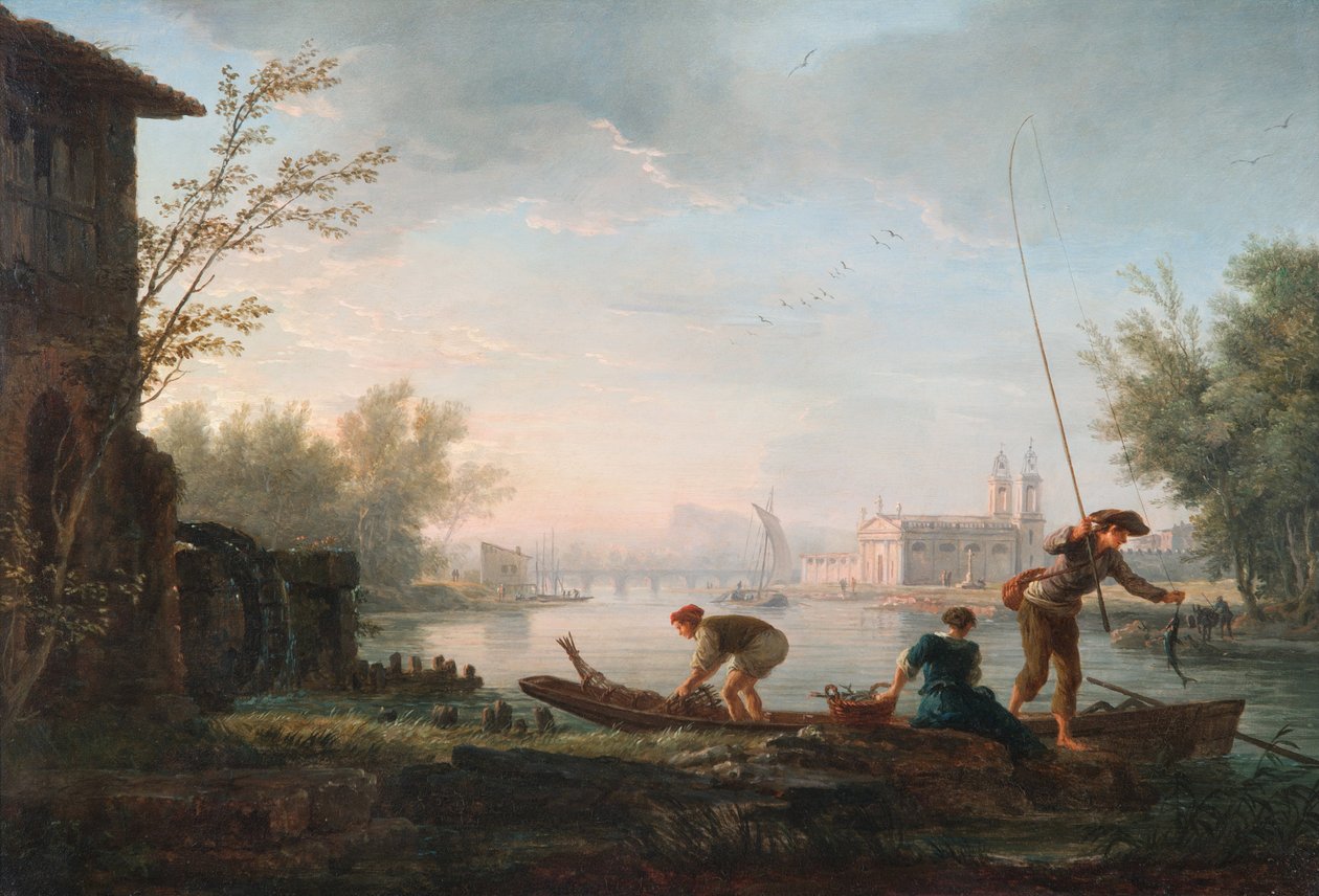 Los cuatro momentos del día: Por la mañana de Joseph Vernet