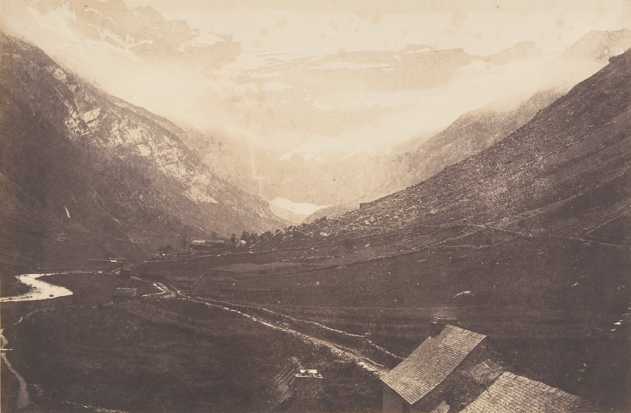Cirque de Gavarnie, St Sauveur, 1853 de Joseph Vigier