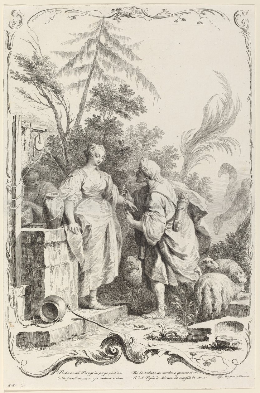 Rebeca en el Pozo de Joseph Wagner