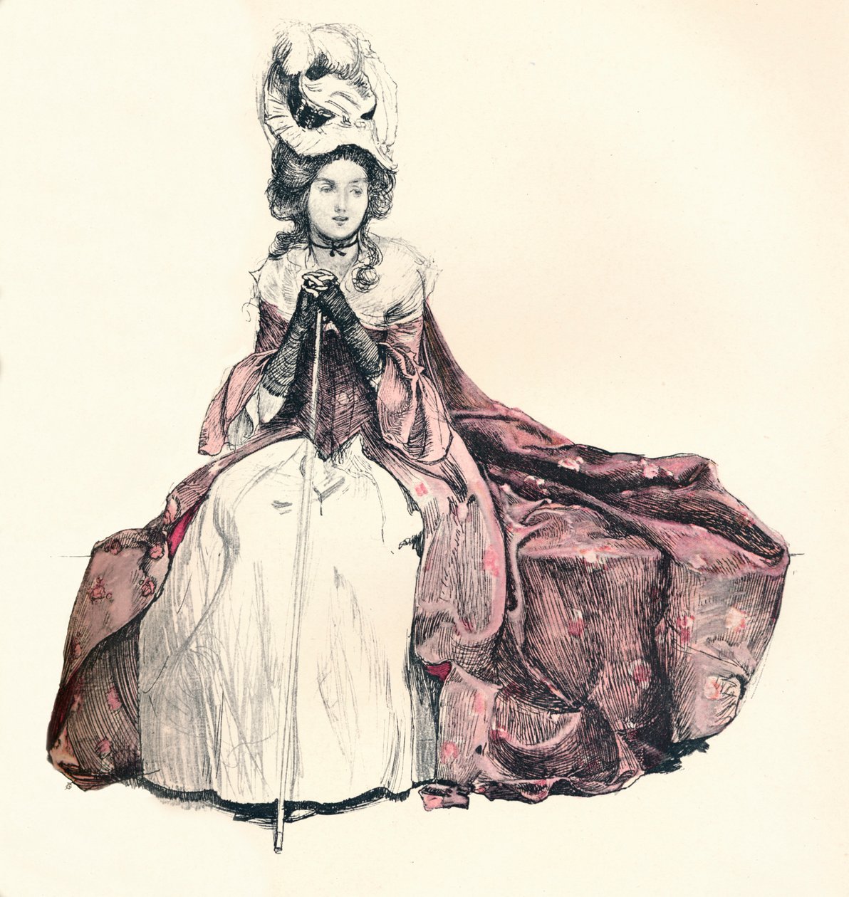 La llamada de la mañana, c. 1900-1902 de Joseph Walter West
