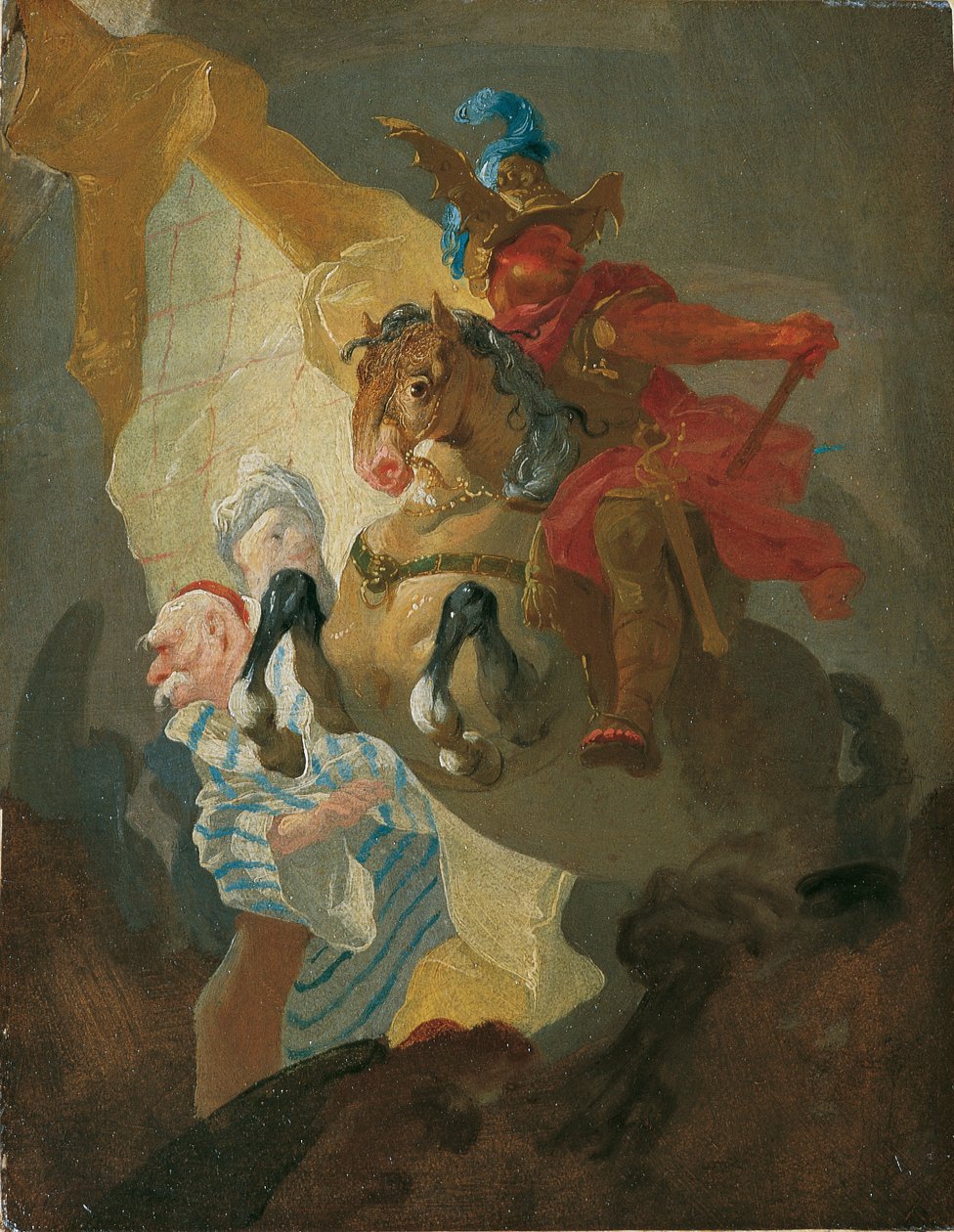 general a caballo de Joseph Winterhalder d. J.