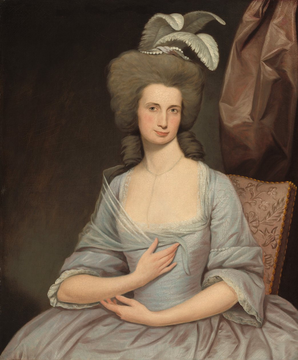 Elizabeth Stevens Carle, c. 1783-1784 de Joseph Wright