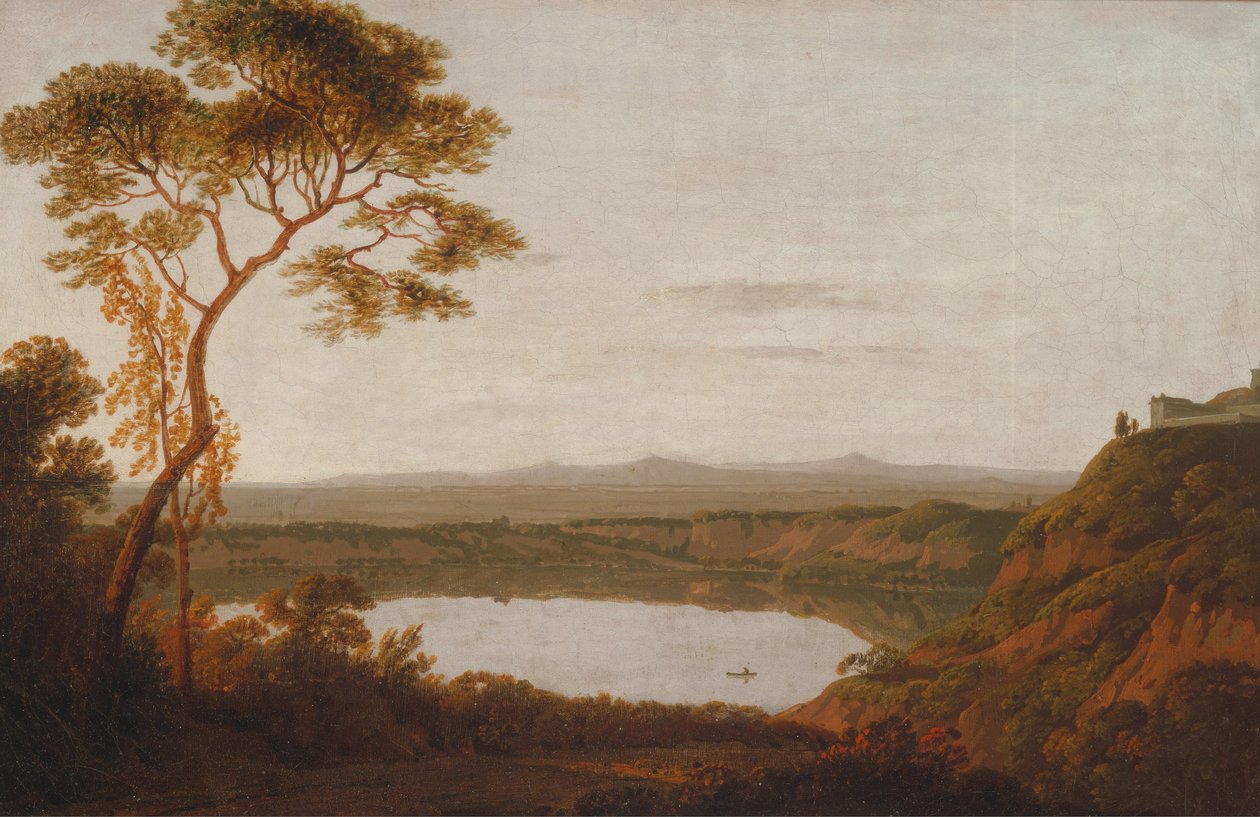 Lago Albano de Joseph Wright of Derby