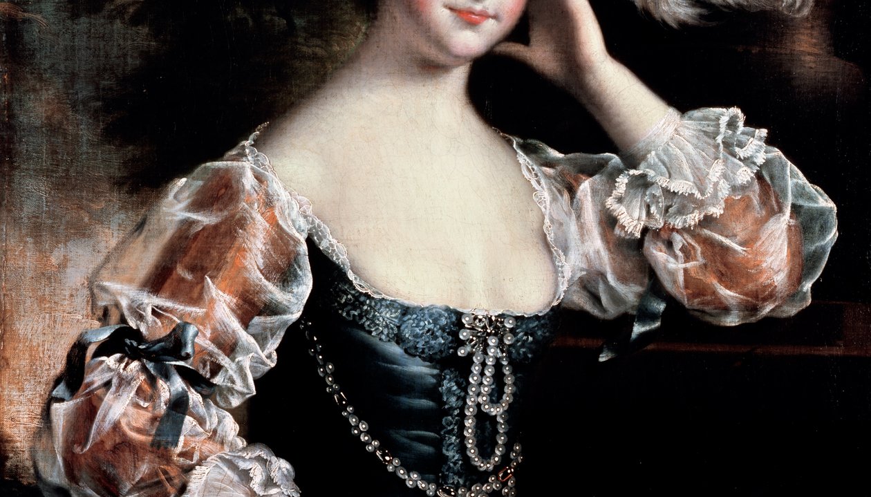 Susanna Hope (detalle) de Joseph Wright of Derby