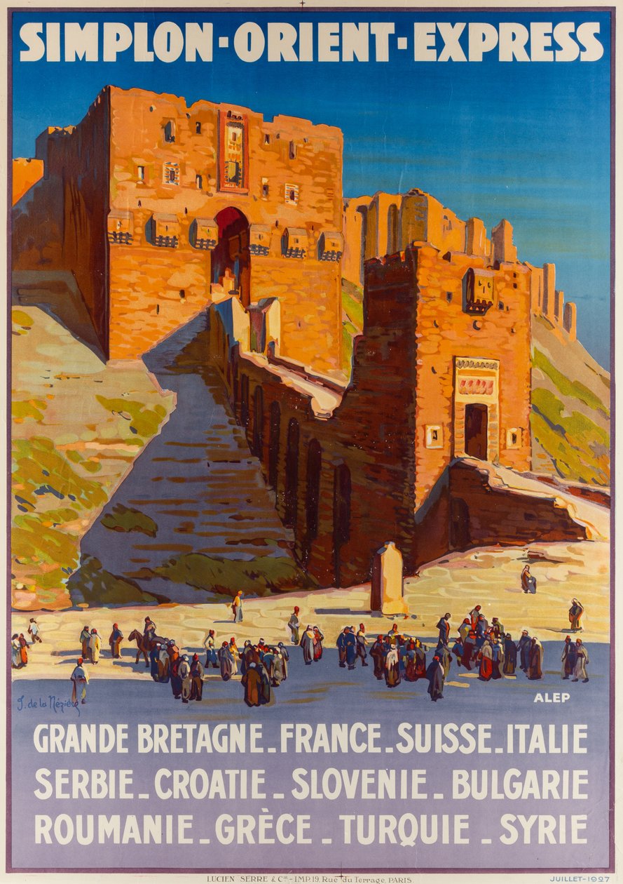 Simplon-Orient-Express de Joseph de La Nézière