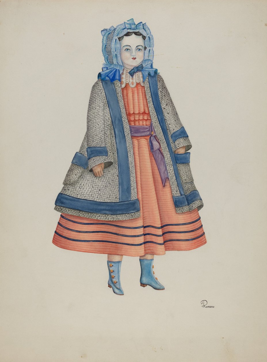 Muñeca - "Rose Bates" de Josephine C. Romano