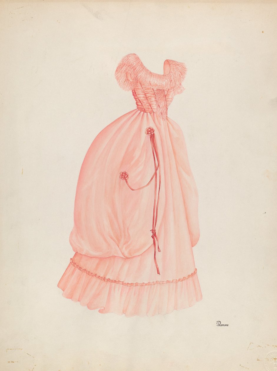Vestido, c. 1940 de Josephine C. Romano