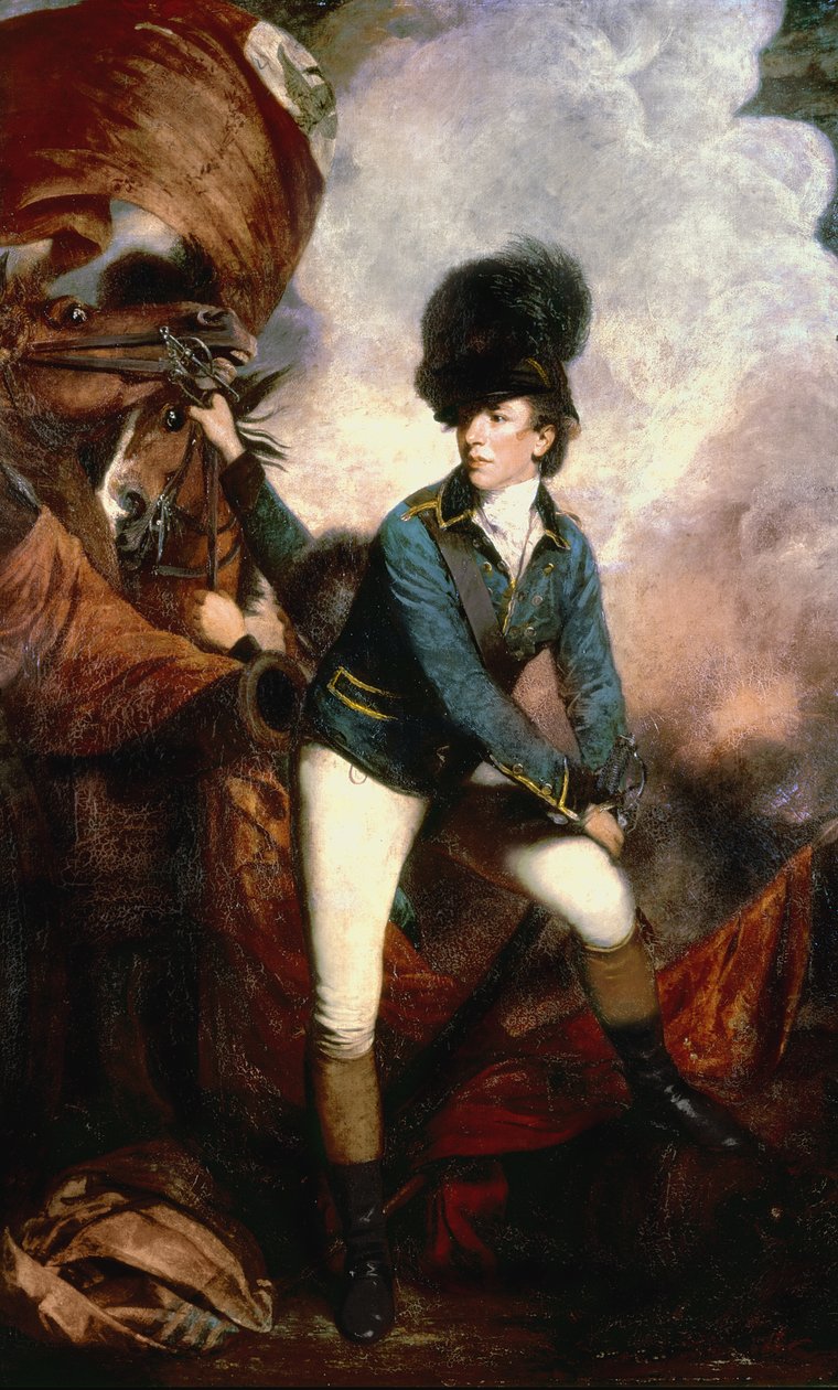 Coronel Banastre Tarleton (1754-1833) 1782 de Joshua Reynolds