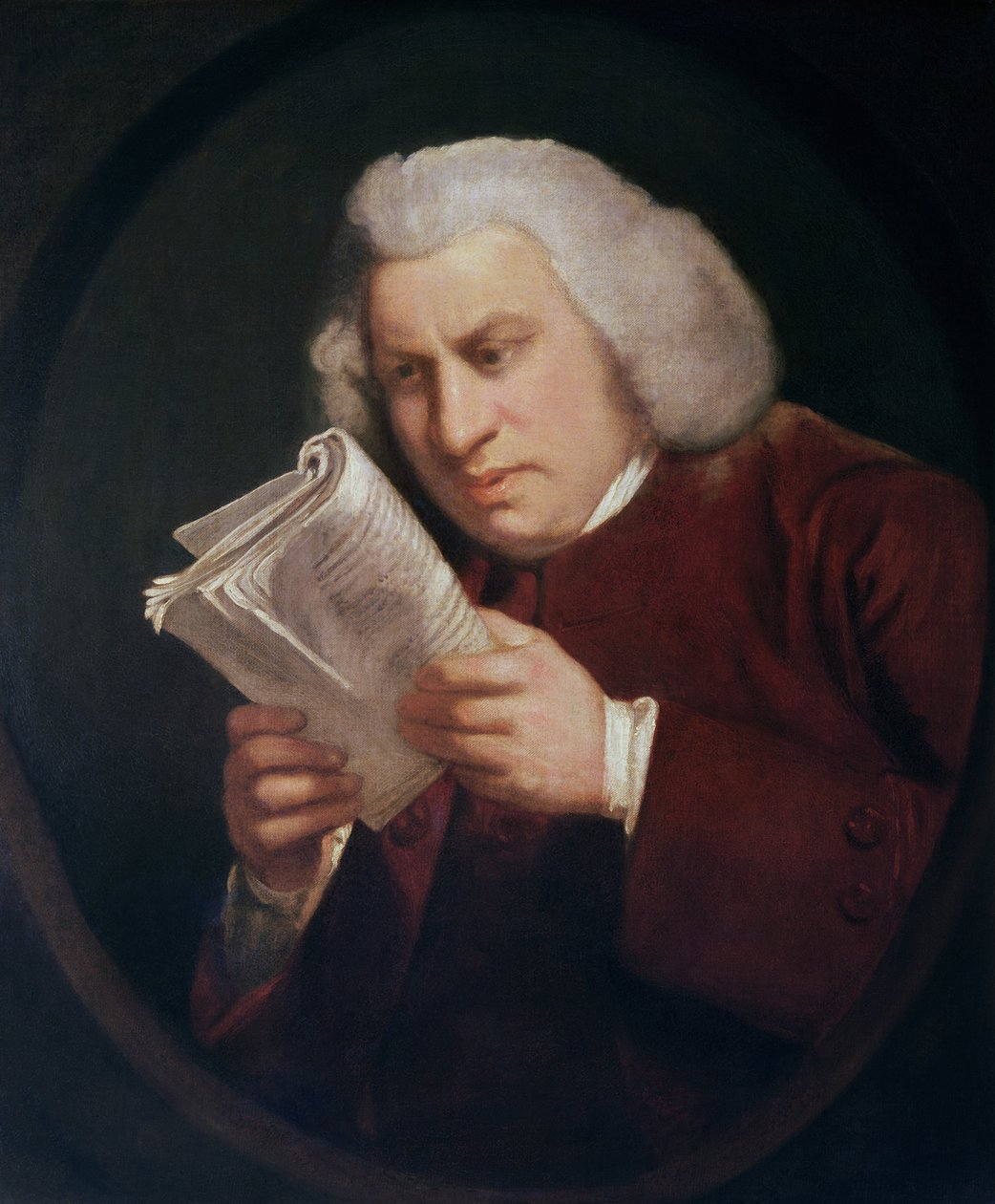 Dr. Samuel Johnson (1709-84) 1775 de Joshua Reynolds