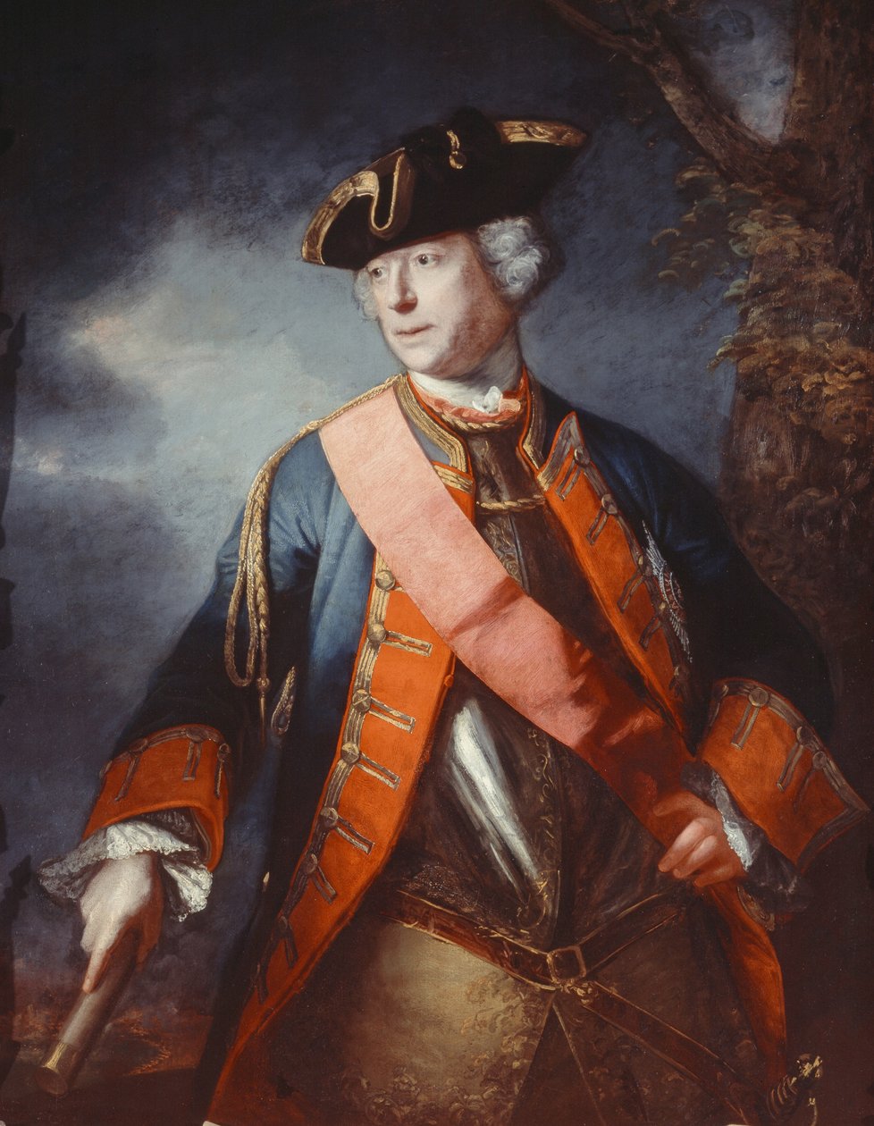 Mariscal de Campo Jean Louis Ligonier (1680-1770) c.1755 de Joshua Reynolds